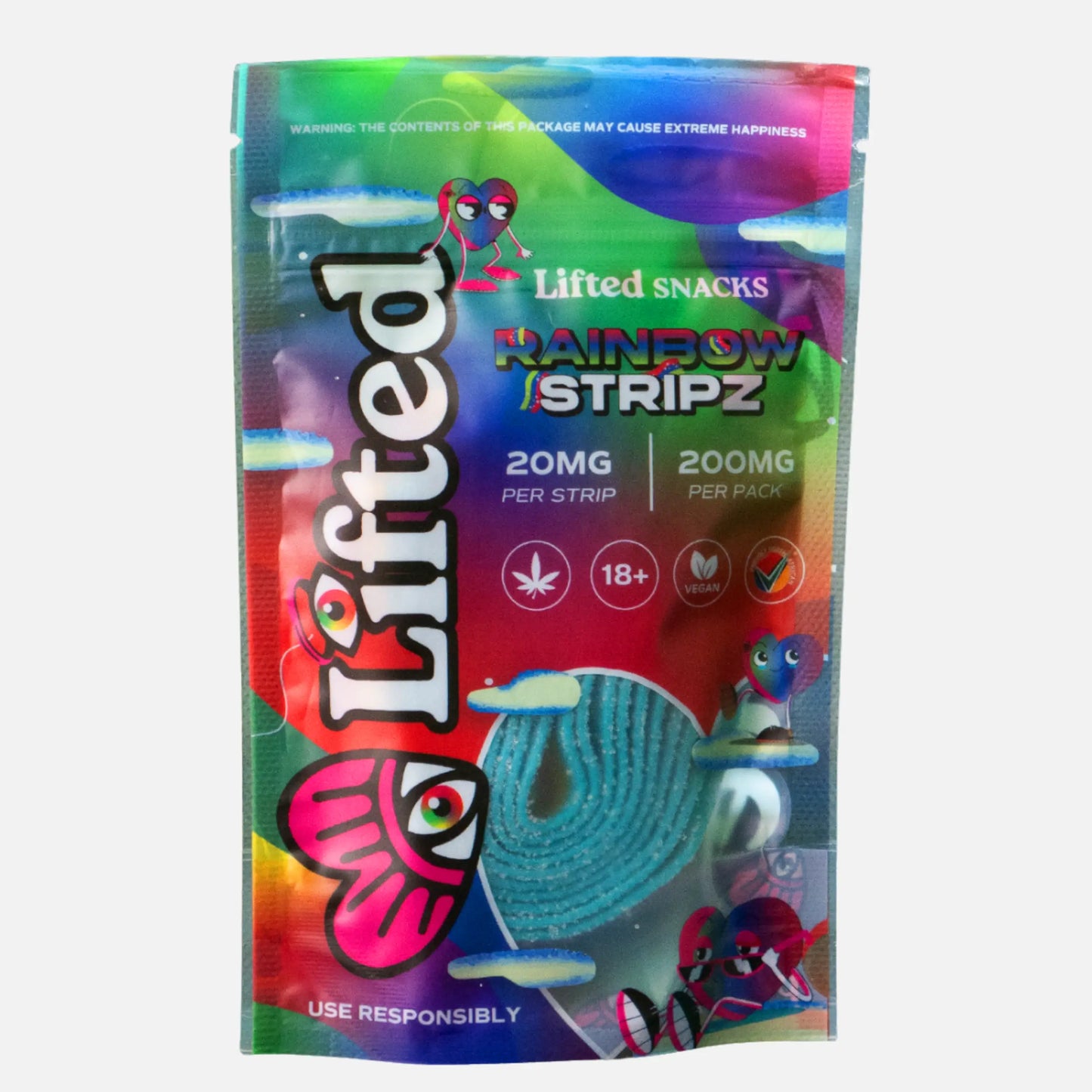 Lifted Rainbow Stripz