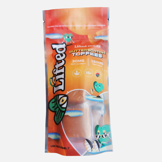 Lifted Butterscotch Toffees