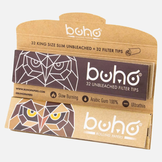 BUHO Natural King Size Slim Rolling Papers