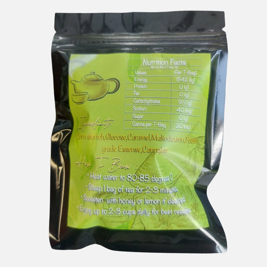 China Green Canna Tea
