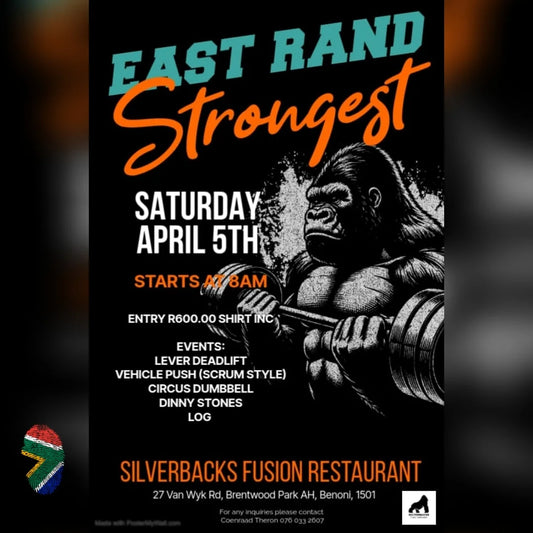 east rand strongest event poster