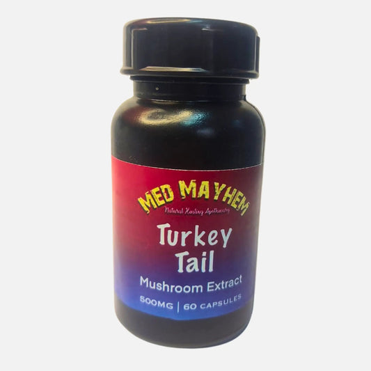 Turkey Tail Mushroom Capsules (500mg)