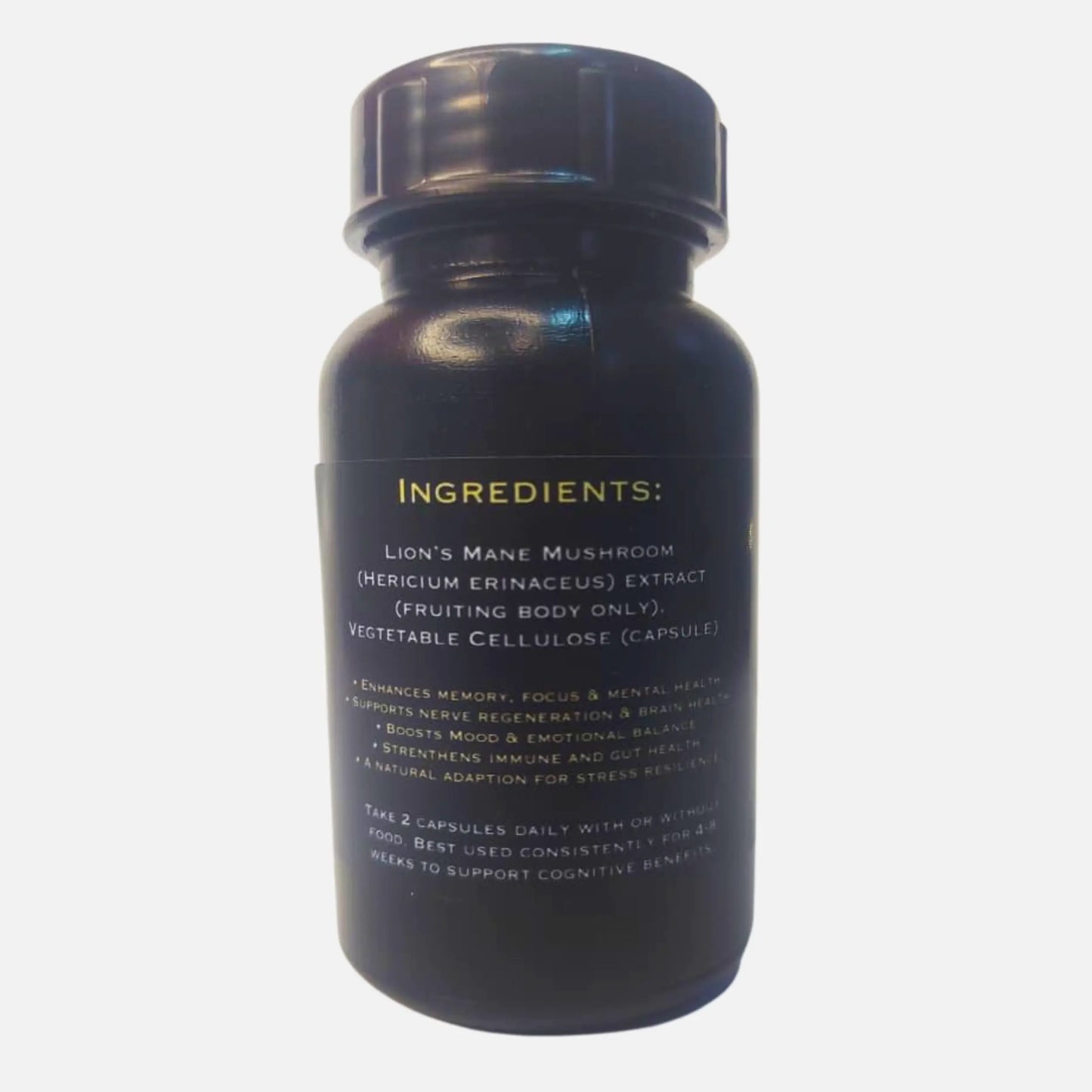 Lions Mane Mushroom – Nootropic Capsules (500mg)