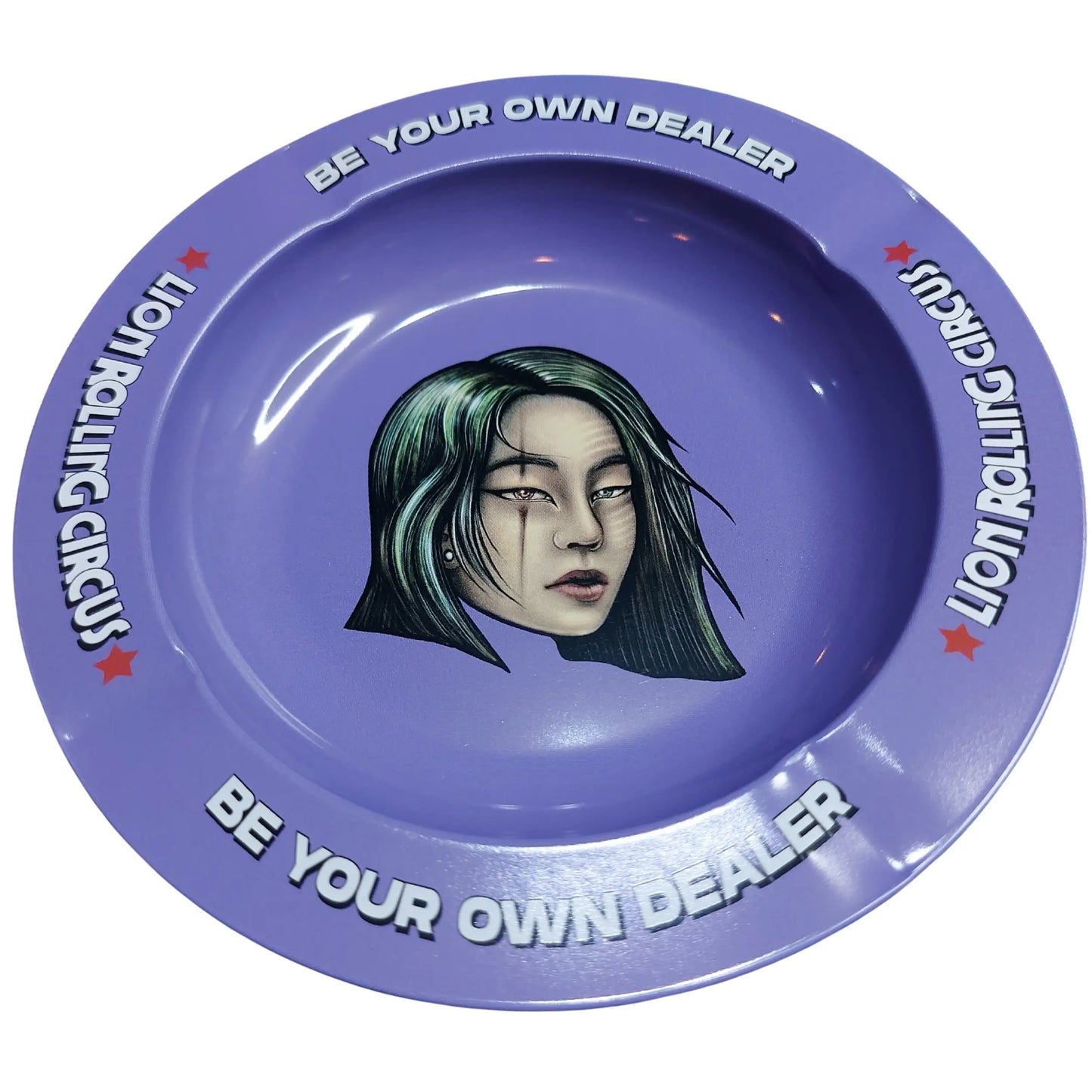 Lion Rolling Circus Ashtray