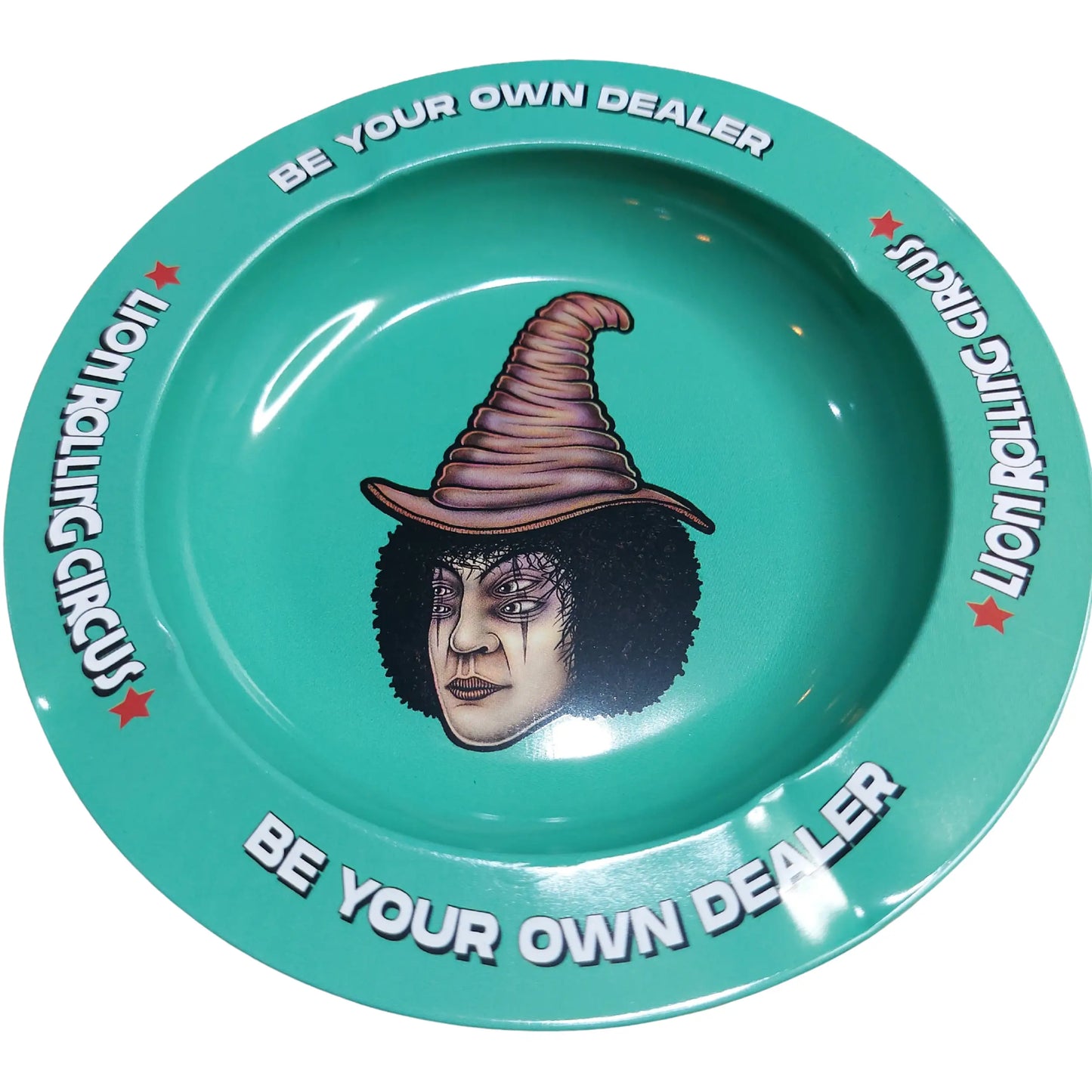 Lion Rolling Circus Ashtray