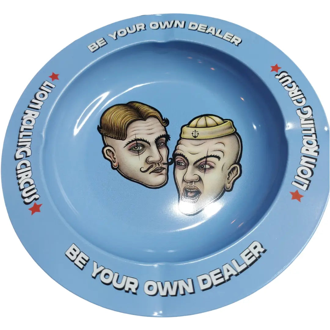 Lion Rolling Circus Ashtray