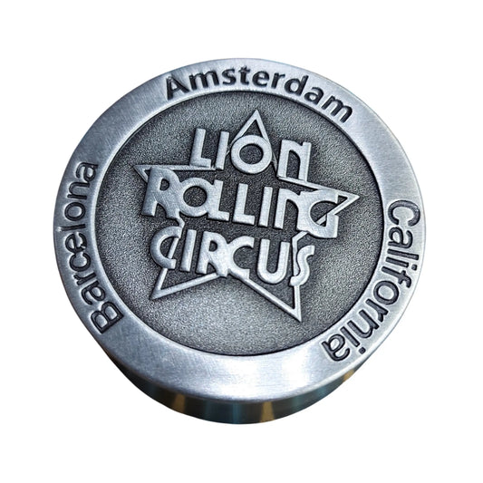 Lion Rolling Circus Metal Grinder
