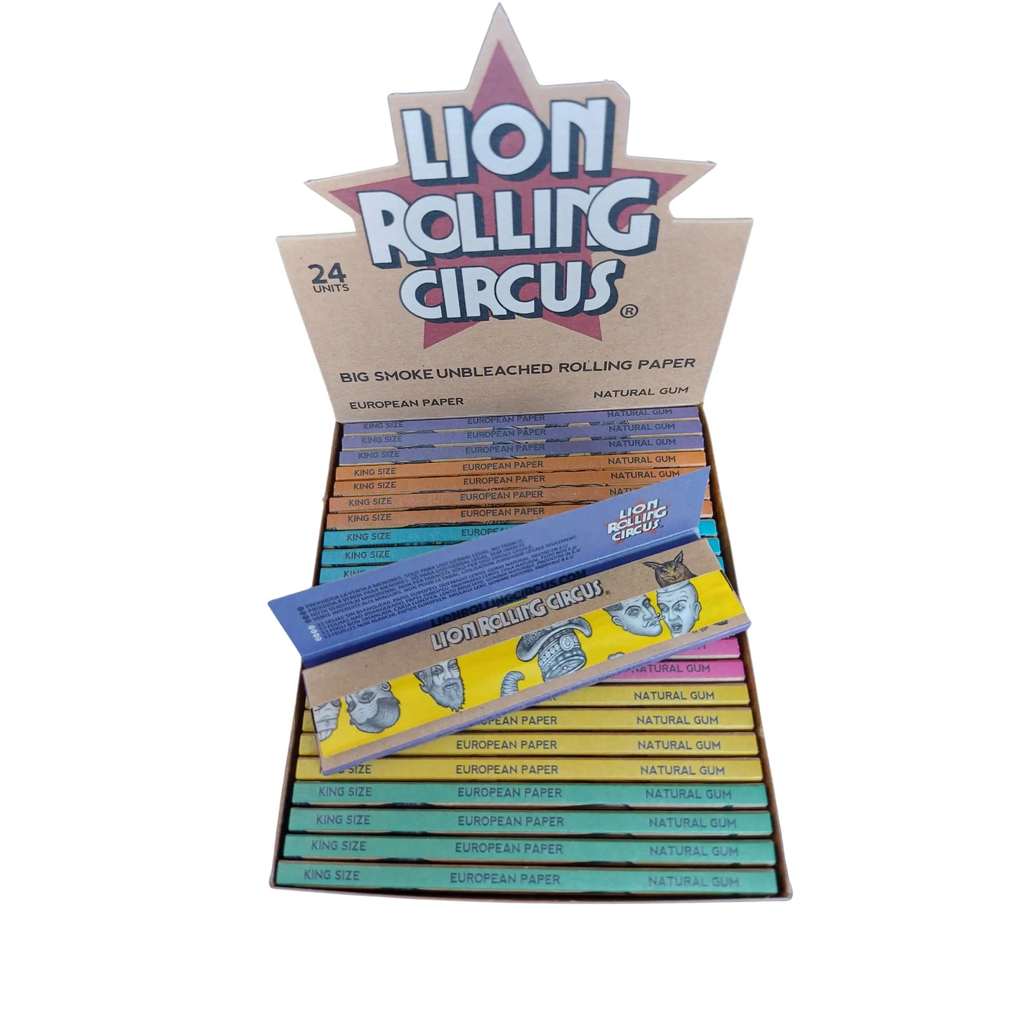 Lion Rolling Circus Rolling Paper