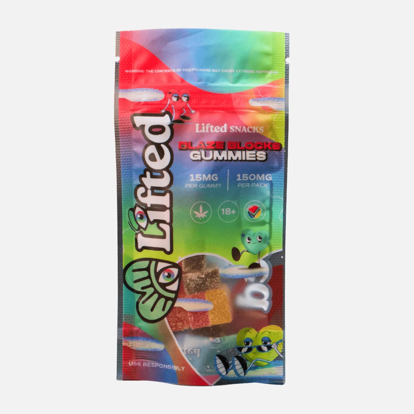 Lifted Blaze Blocks Gummies