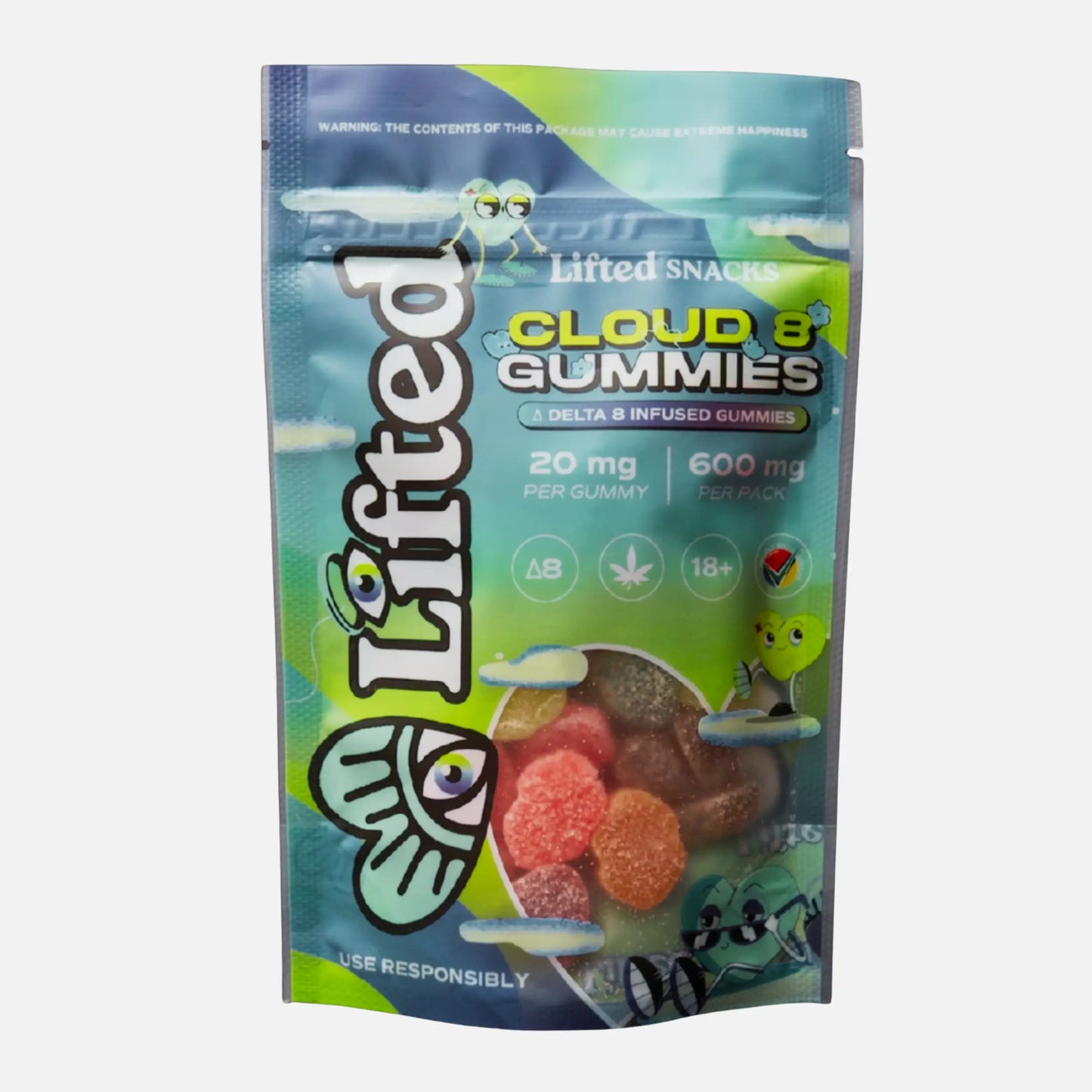 Lifted Cloud 8 Gummies
