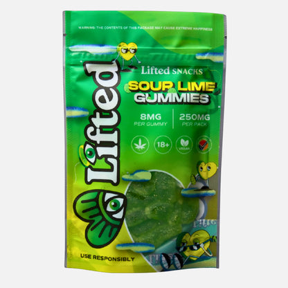 Lifted Sour Lime Gummies
