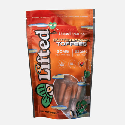Lifted Butterscotch Toffees