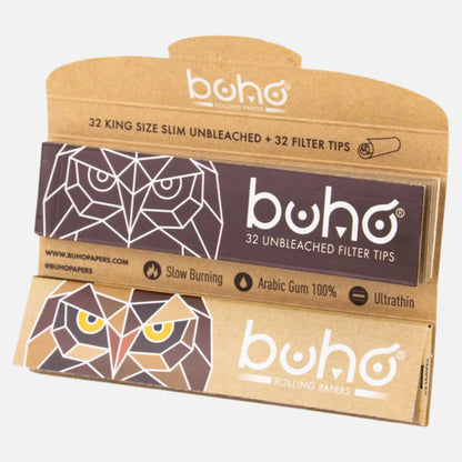 BUHO Natural King Size Slim Rolling Papers