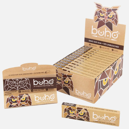 BUHO Natural King Size Slim Rolling Papers