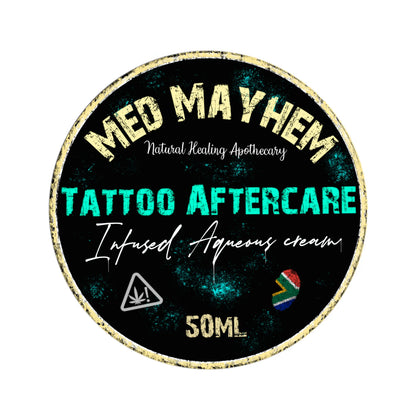Tattoo Aftercare Infused Aqueous Cream (400mg)