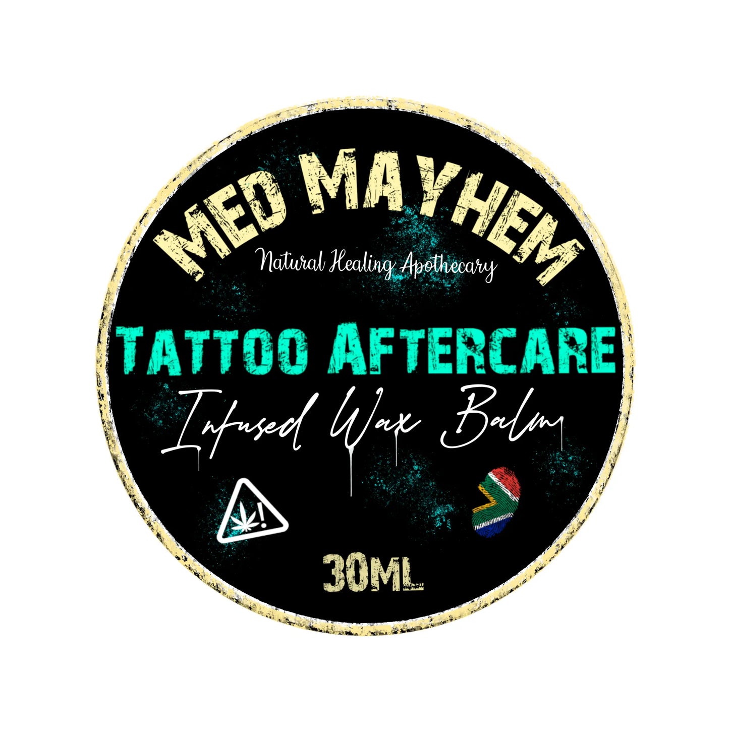 Tattoo Aftercare Infused Wax Balm (75mg)