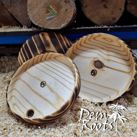 Dem Roots Wooden Rolling Trays