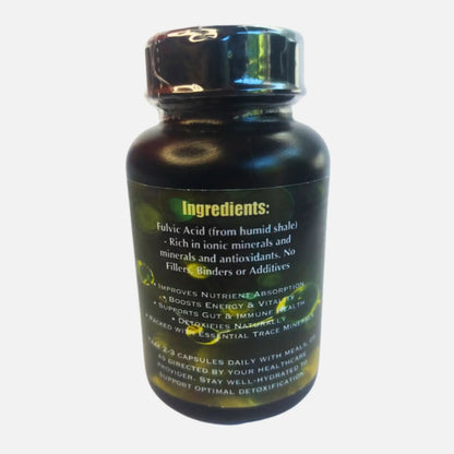 Fulvic Acid Capsules (600mg)