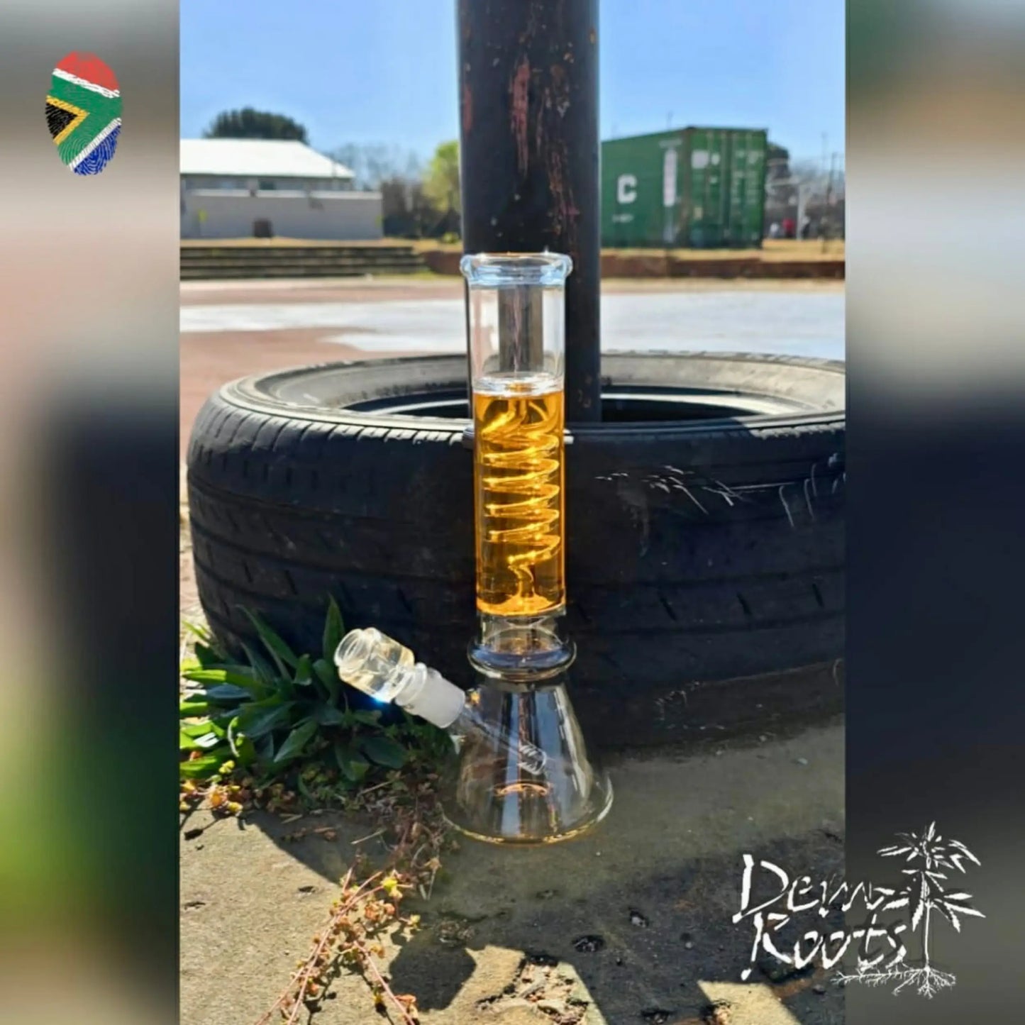 Sub Zero Coil Beaker Bong