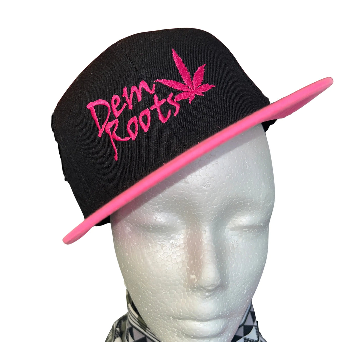 Pink Dem Roots Cap