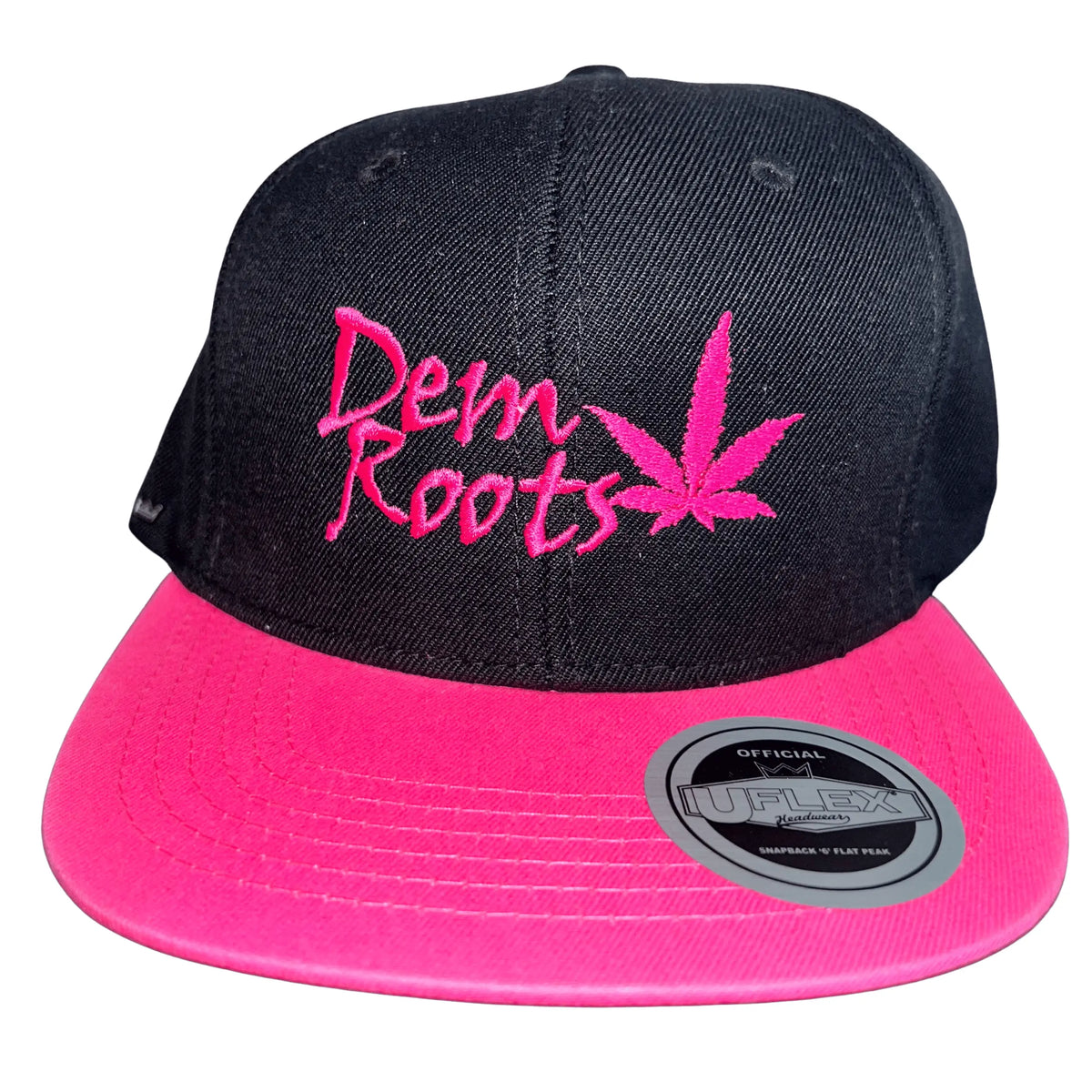 Pink Dem Roots Cap