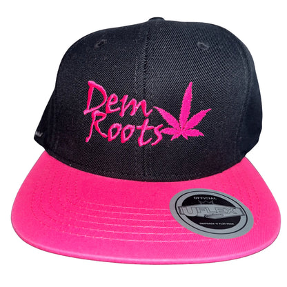 Pink Dem Roots Cap