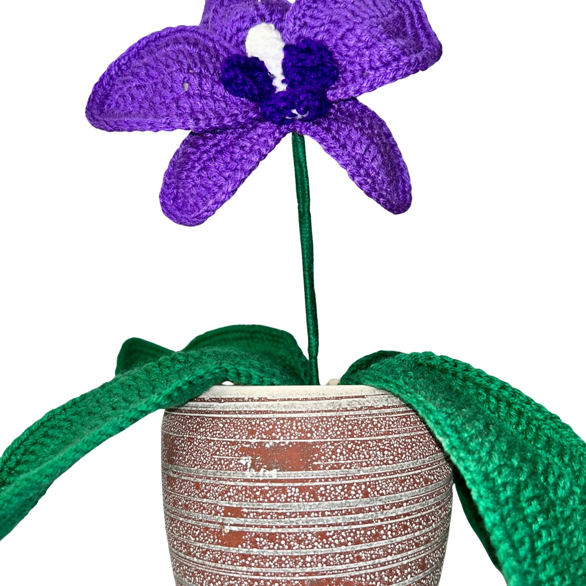 Crochet Orchid