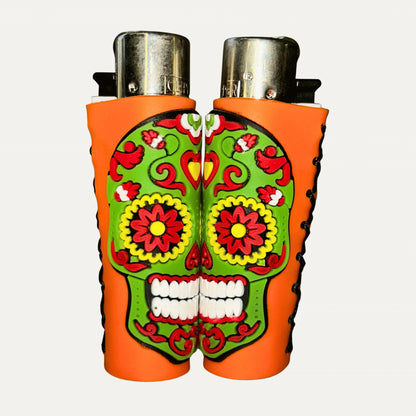 Neon Skull & Mushroom Lighters